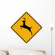 Deer Symbol Sign Wall Decal