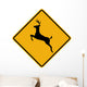 Deer Symbol Sign Wall Decal