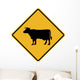 Cattle Symbol Sign Wall Decal