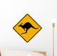 Kangaroo Symbol Sign Wall Decal