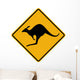 Kangaroo Symbol Sign Wall Decal