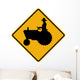 Farm Machinery Symbol Sign Wall Decal