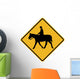 Equestrian Symbol Sign Wall Decal