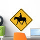 Equestrian Symbol Sign Wall Decal