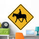 Equestrian Symbol Sign Wall Decal