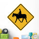 Equestrian Symbol Sign Wall Decal