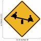 Playground Symbol Sign Wall Decal