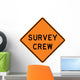 Survey Crew Word Sign Wall Decal