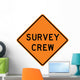 Survey Crew Word Sign Wall Decal