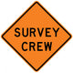 Survey Crew Word Sign Wall Decal