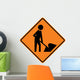 Workers Symbol Sign Wall Decal