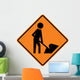 Workers Symbol Sign Wall Decal