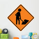 Workers Symbol Sign Wall Decal