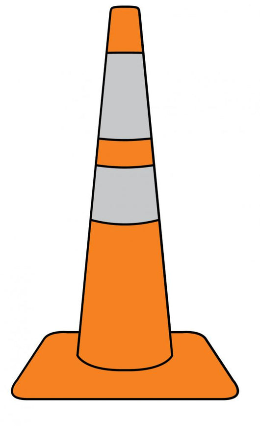 Cones Symbol Sign Wall Decal