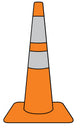 Cones Symbol Sign Wall Decal