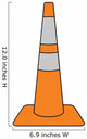 Cones Symbol Sign Wall Decal
