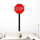 Stop Ahead Symbol Sign Wall Decal