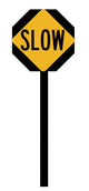 Slow Ahead Symbol Sign Wall Decal