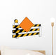 Road Closed Sign Wall Decal