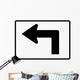 Advance Left Turn 90 Wall Decal