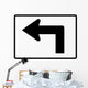 Advance Left Turn 90 Wall Decal