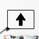 Straight Arrow Sign Wall Decal
