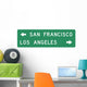 Destination Sign Dual Wall Decal
