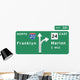 Merge Right from Freeway Wall Decal