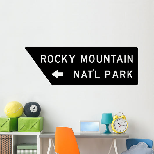 National Forest Directional Sign Wall Decal