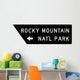 National Forest Directional Sign Wall Decal