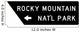 National Forest Directional Sign Wall Decal