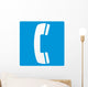 Telephone Sign Wall Decal