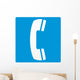 Telephone Sign Wall Decal