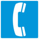 Telephone Sign Wall Decal