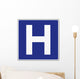 Hospital Sign Wall Decal
