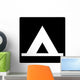 Tent Camping Symbol Sign Wall Decal