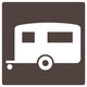 Trailer Camping Symbol Sign Wall Decal