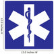 Medical Symbol Sign Wall Decal