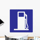 Fuel Symbol Sign Wall Decal