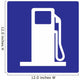 Fuel Symbol Sign Wall Decal