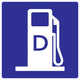 Diesel Fuel Symbol Sign Wall Decal