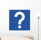 Question Mark Symbol Sign Wall Decal