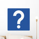 Question Mark Symbol Sign Wall Decal