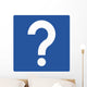 Question Mark Symbol Sign Wall Decal