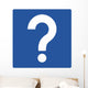 Question Mark Symbol Sign Wall Decal