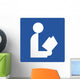 Reading Room Symbol Sign Wall Decal