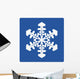 Snow Symbol Sign Wall Decal