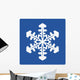Snow Symbol Sign Wall Decal