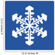Snow Symbol Sign Wall Decal