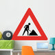 Men Work Sign Wall Decal